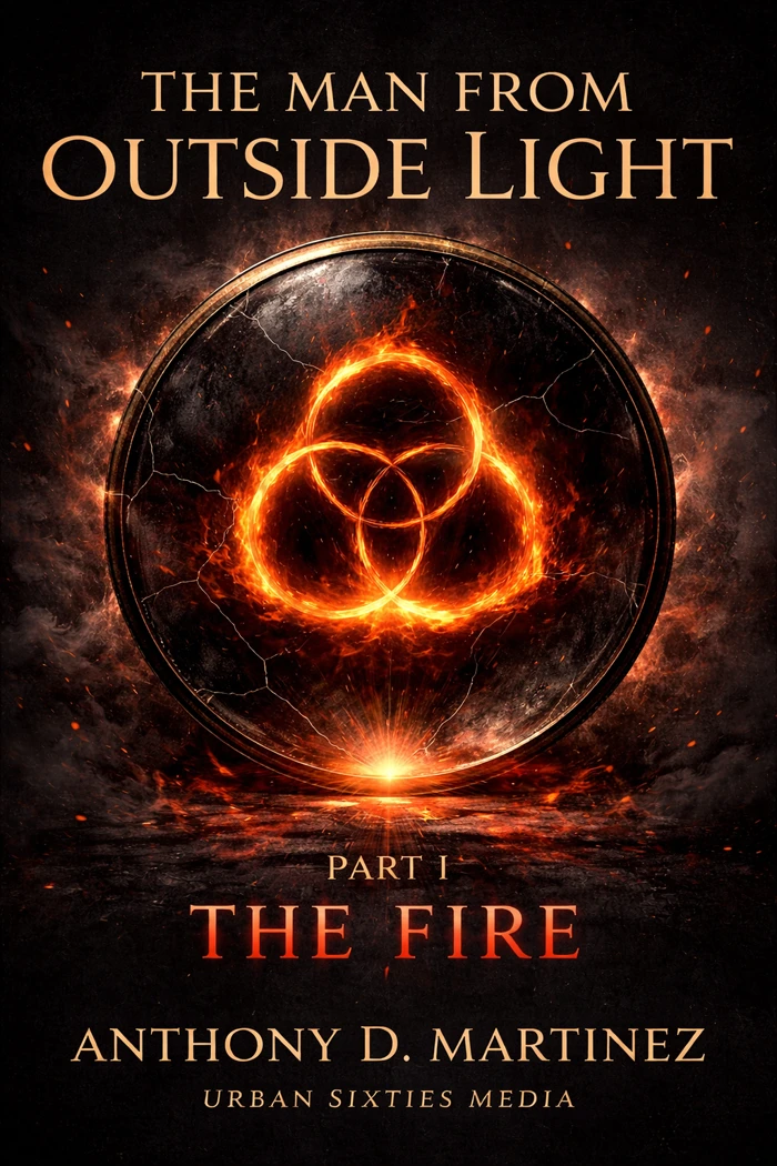 The Man From Outside Light: The Fire by Anthony D. Martinez
